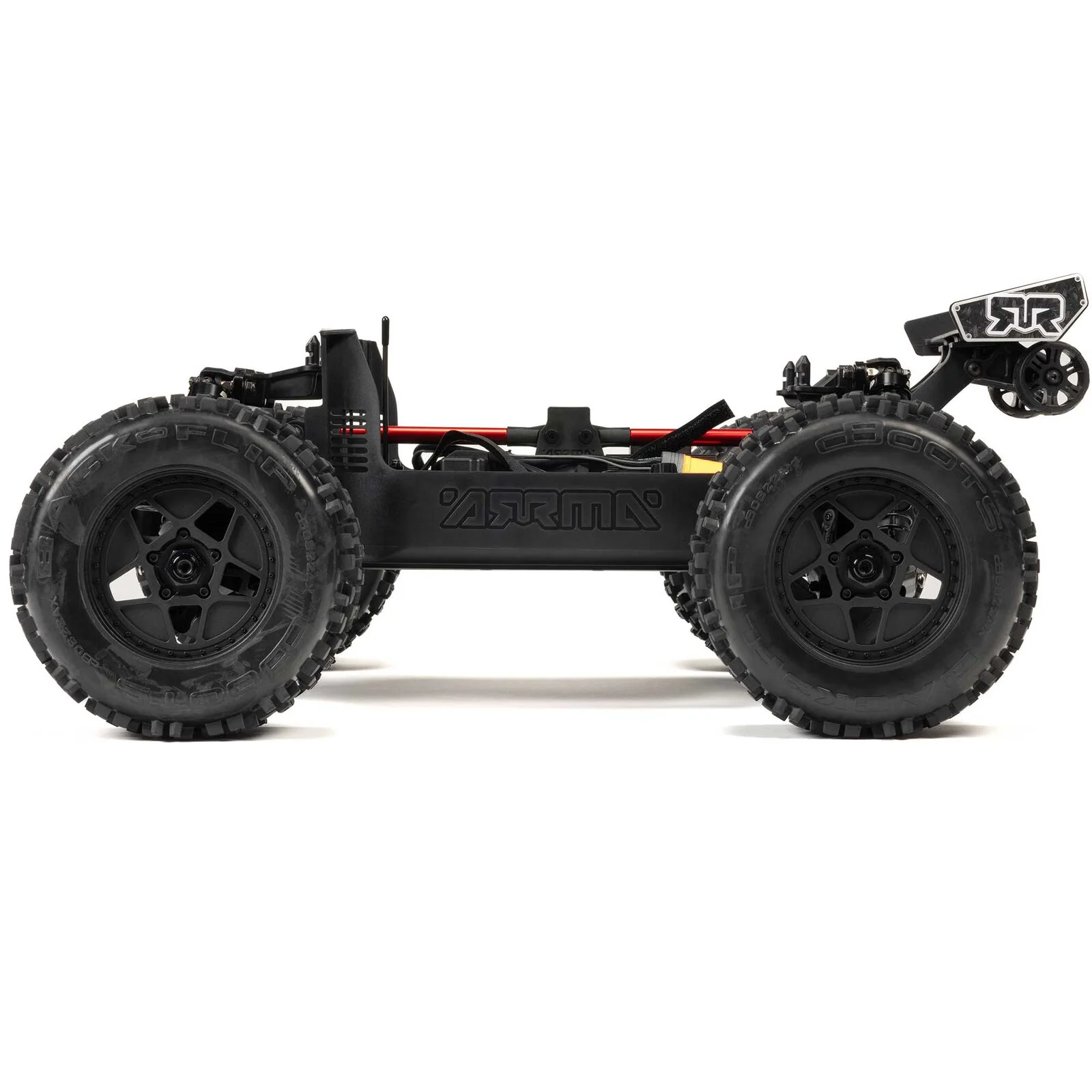 ARRMA 1/8 NOTORIOUS 6S V6 4X4 BLX Brushless Stunt Truck RTR, Black