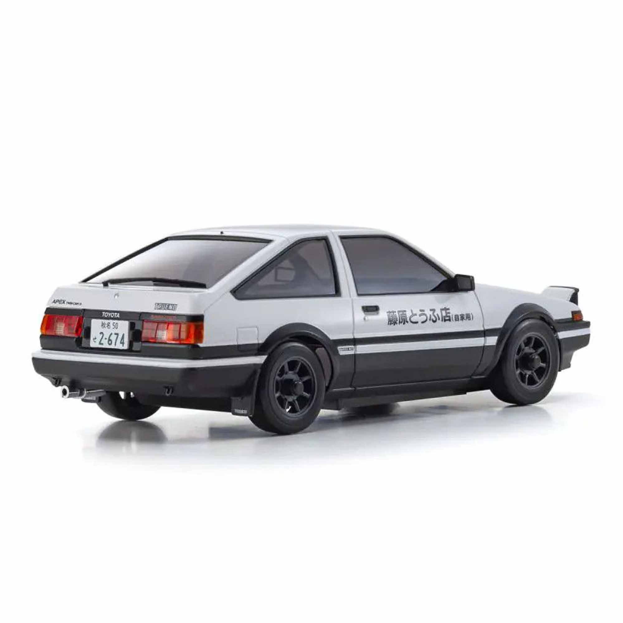 1/28 Toyota Sprinter Trueno AE86 MR-02 2WD Touring Car RTR, Silver