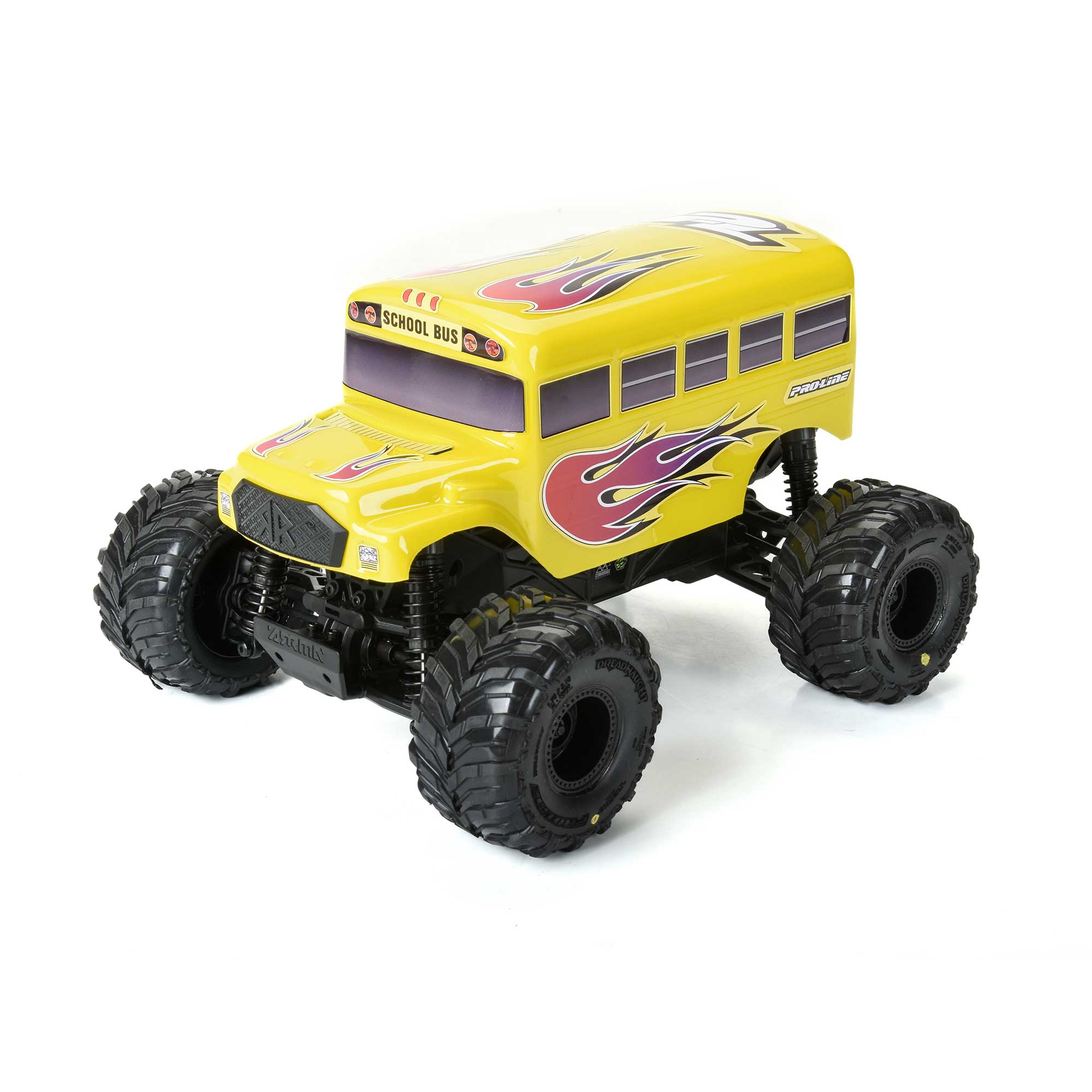 1/16 Pre-Cut/Pre-Painted (School Bus) Yellow Body for ARRMA GORGON GROM
