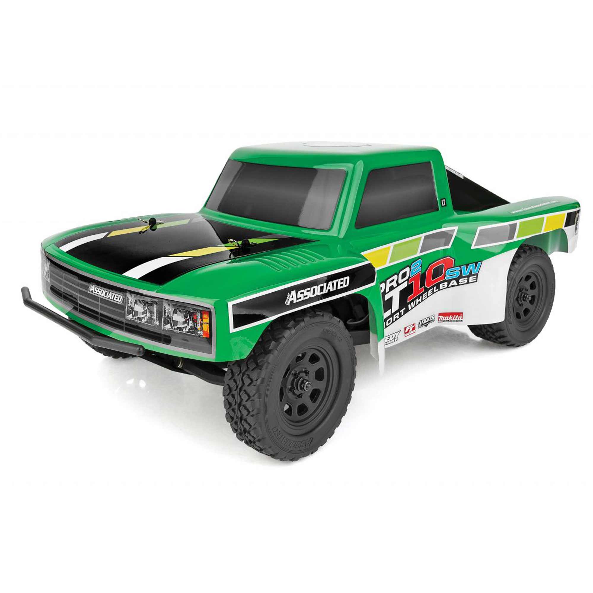 1/10 Pro2 LT10SW Short Course Truck RTR LiPo Combo, Green