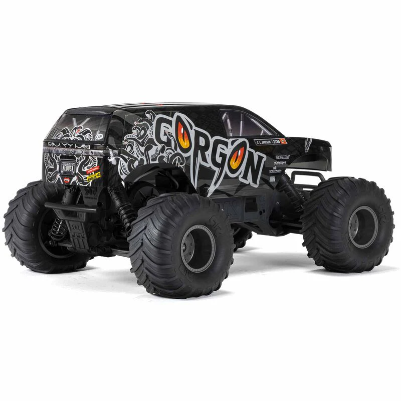 ARRMA GORGON 2wd MT 1/10 Ready to Assembly KIT SMART USB charger & Battery Gunmetal