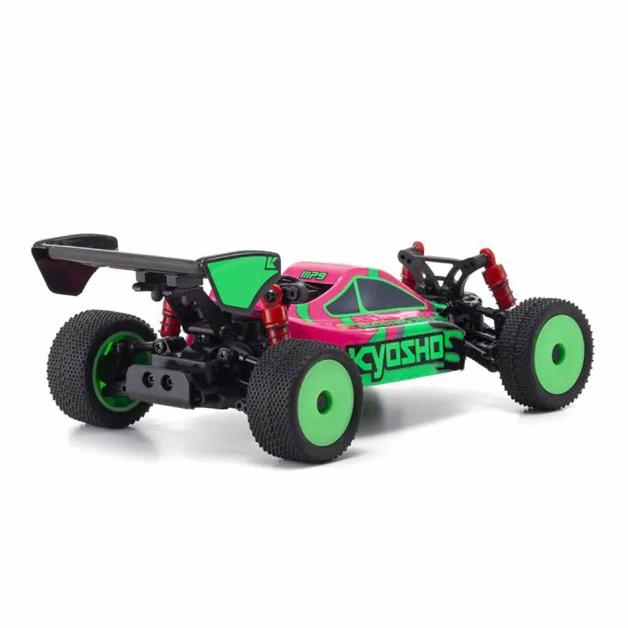 1/28 Inferno MP9 Mini-Z 4x4 Off-Road Buggy RTR, Pink/Green