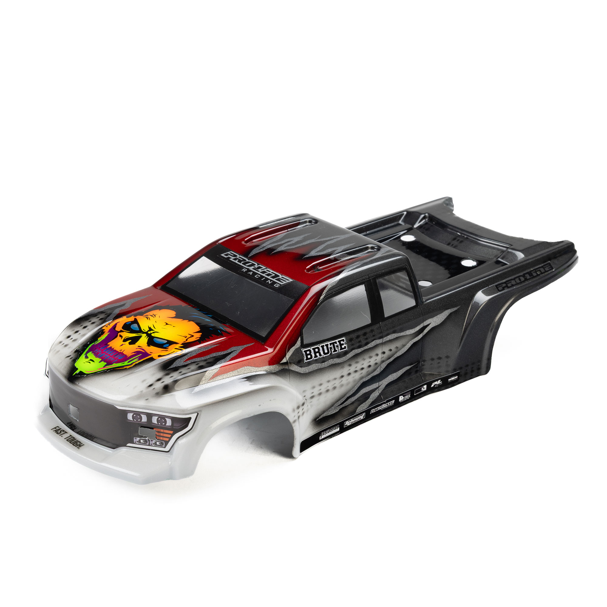 1/16 Pre-Cut Brute Clear Body: ARRMA MINI KRATON