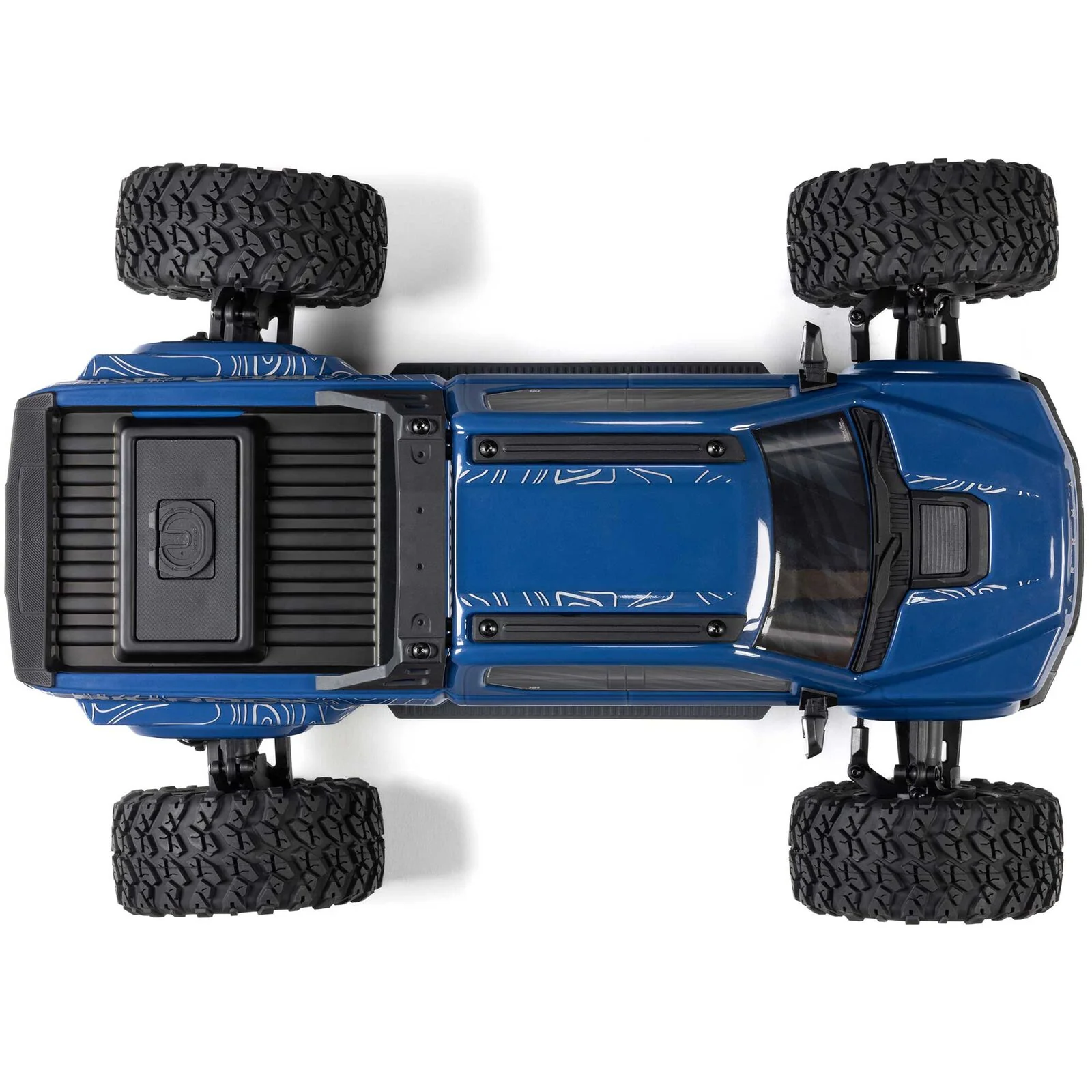 ARRMA 1/10 BIG ROCK 223S DSC 4X4 RTR Brushless Monster Truck, Blue