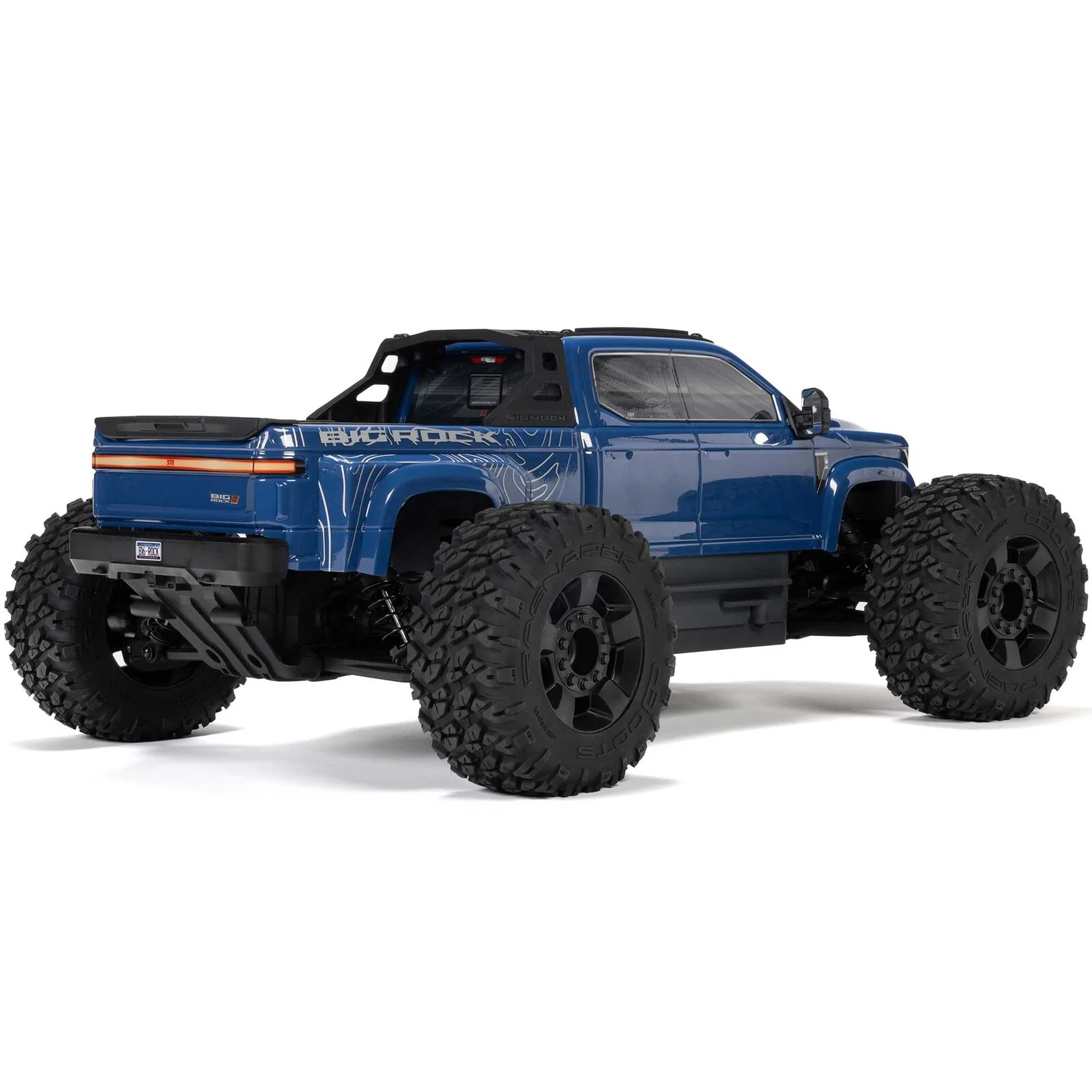 ARRMA 1/10 BIG ROCK 223S DSC 4X4 RTR Brushless Monster Truck, Blue