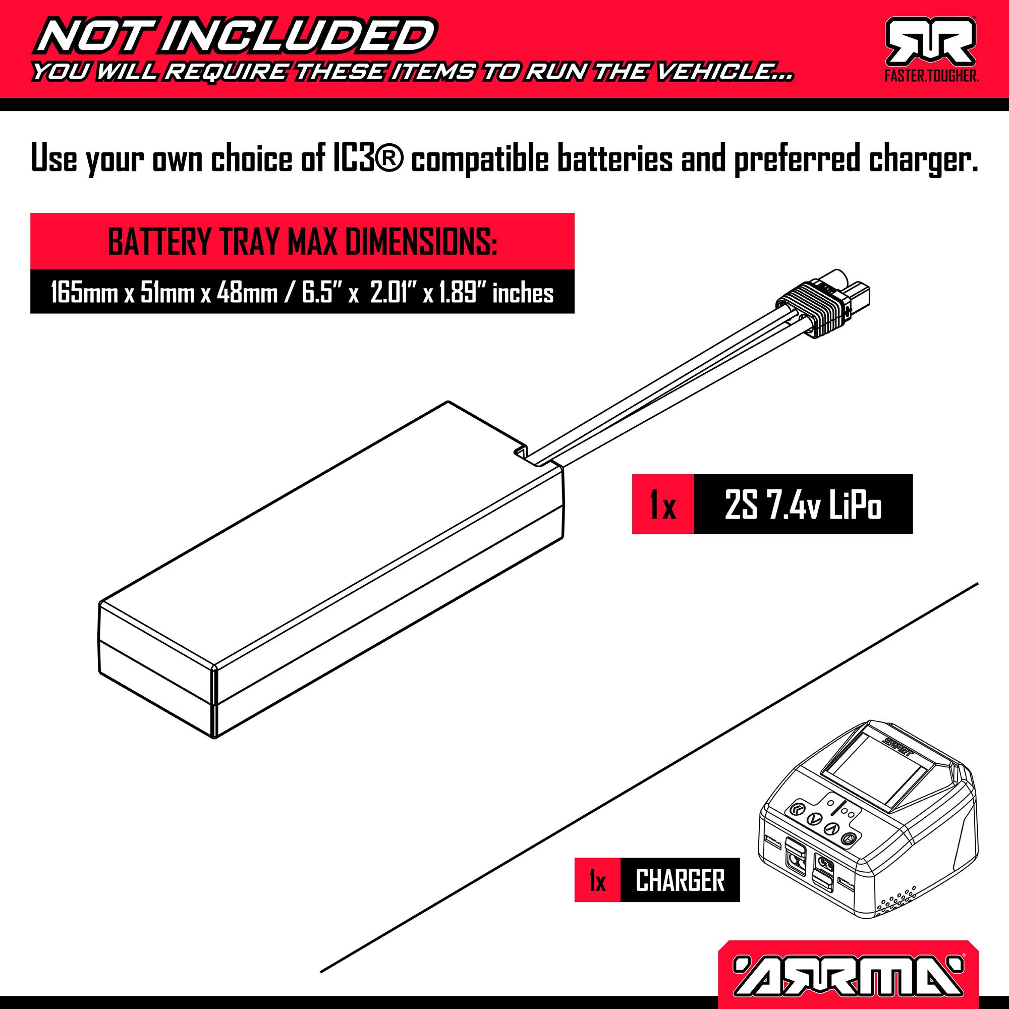 1/10 ARRMA GRANITE MEGA 665