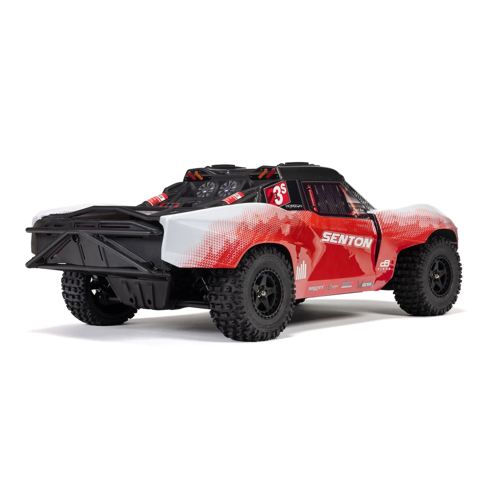 ARRMA 1/10 SENTON 223S BLX Brushless 4X4 Short Course Truck RTR with DSC, Red