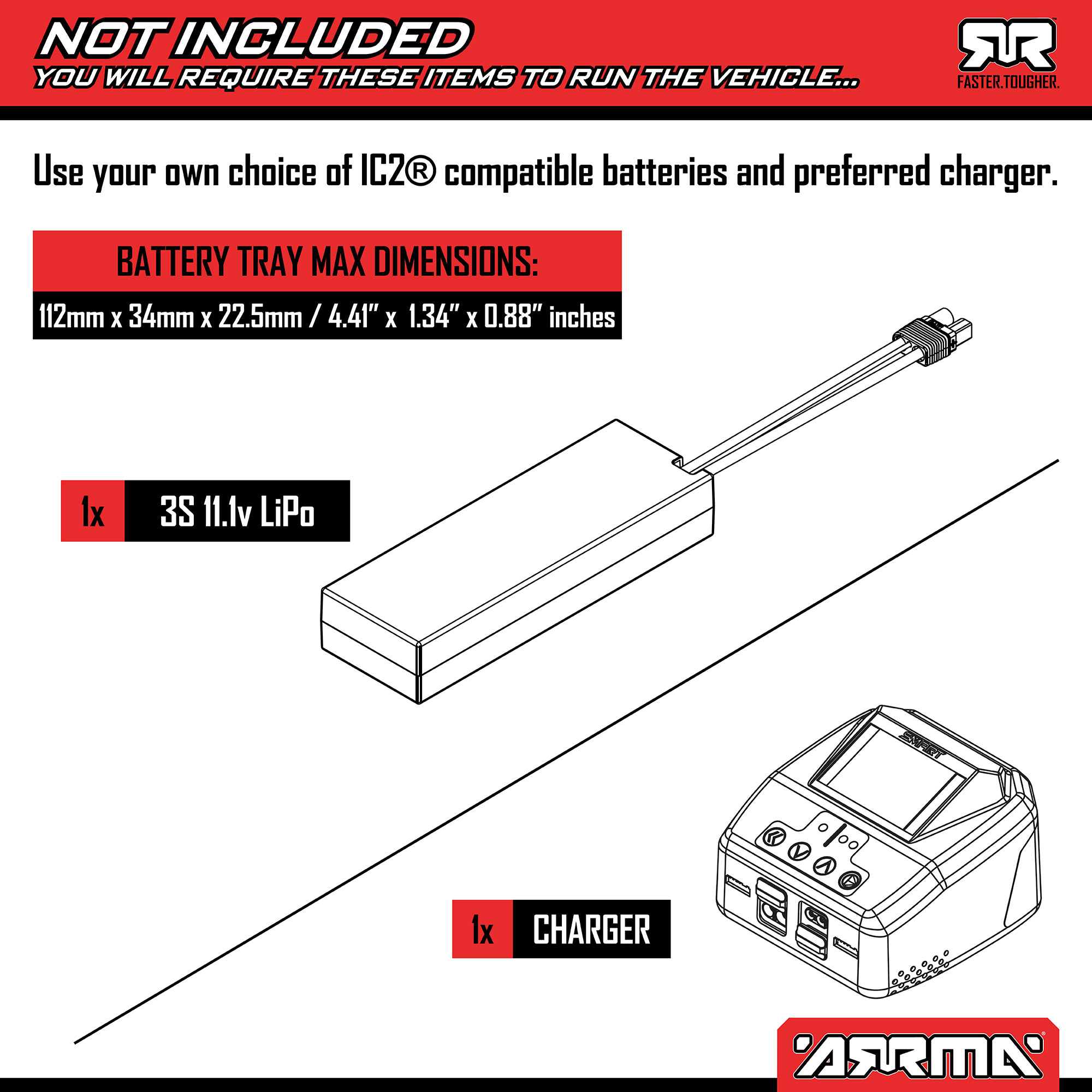 1/16 ARRMA MINI KRATON 3S