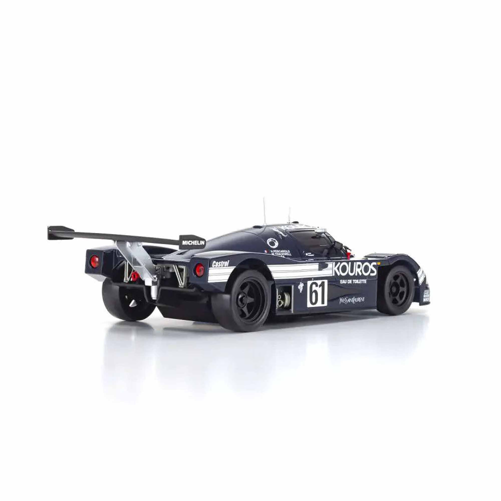 1/28 1998 Sauber-Mercedes Gruppe-C-Rennsportwagen C9 Mini-Z RTR, No. 61