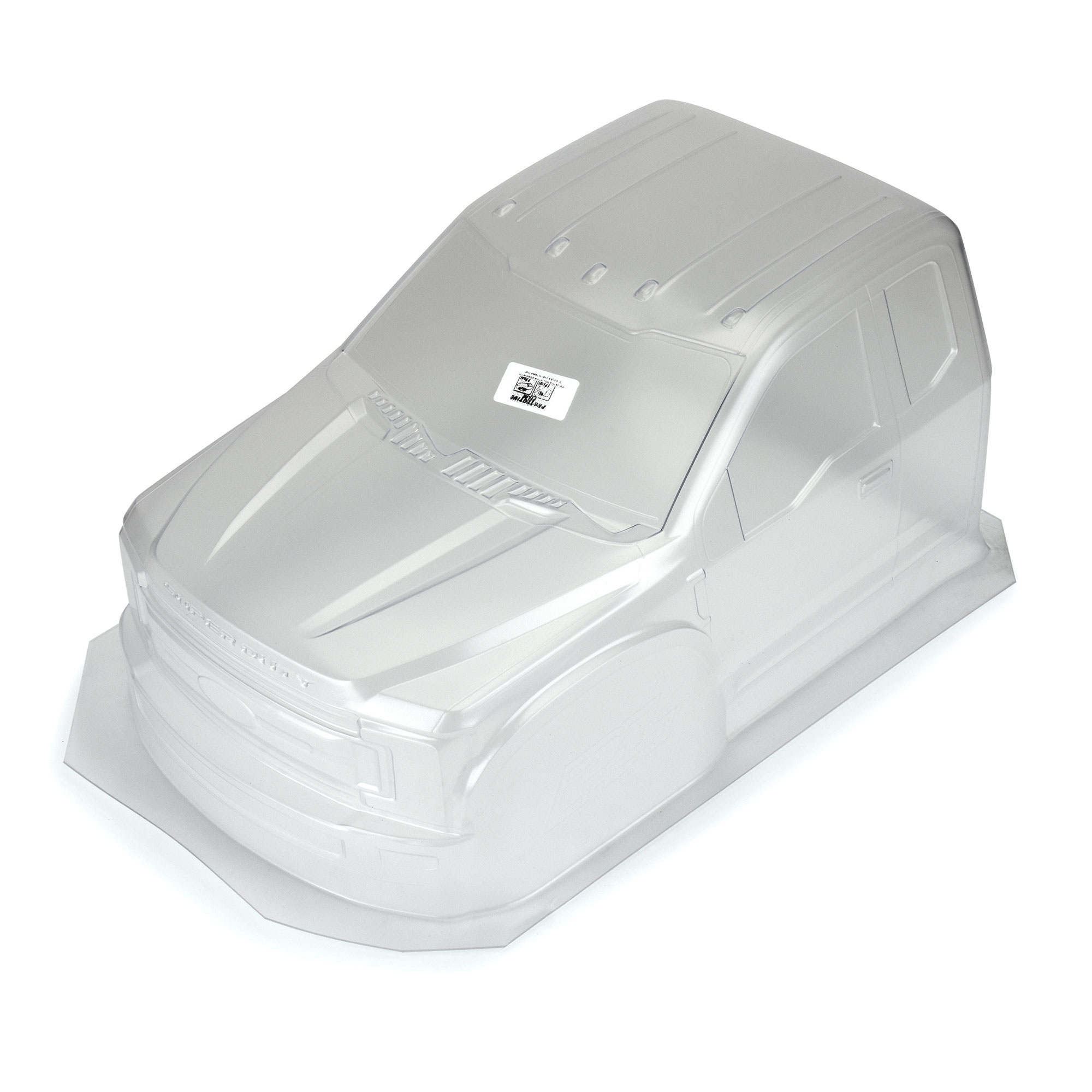 1/6 2017 Ford F-250 Super Duty Cab-Only Clear Body: SCX6