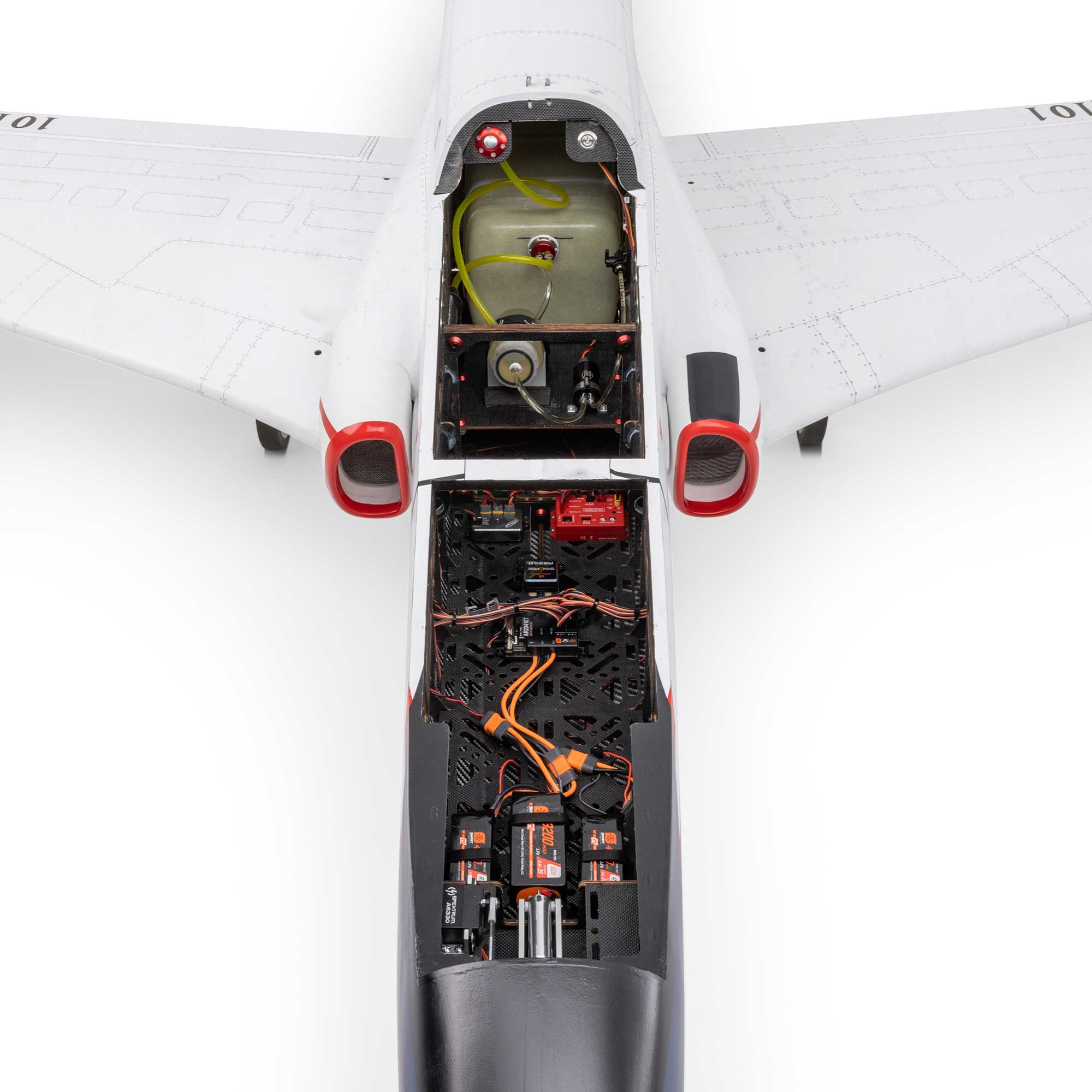 Hawk/T-45 140-160N ARF with Retract Set, KingTech K-160G4 , Spektrum AR20410T Receiver, Synapse AS3X  Module, and Spektrum Servos