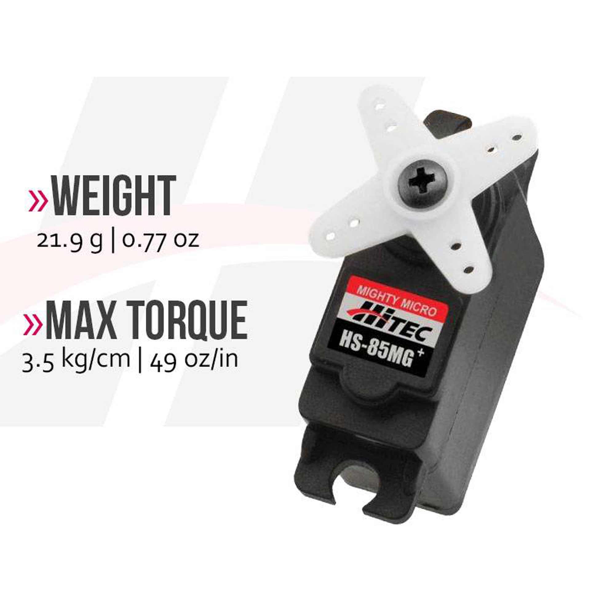 HS-85MG Micro Analog Metal Gear Servo