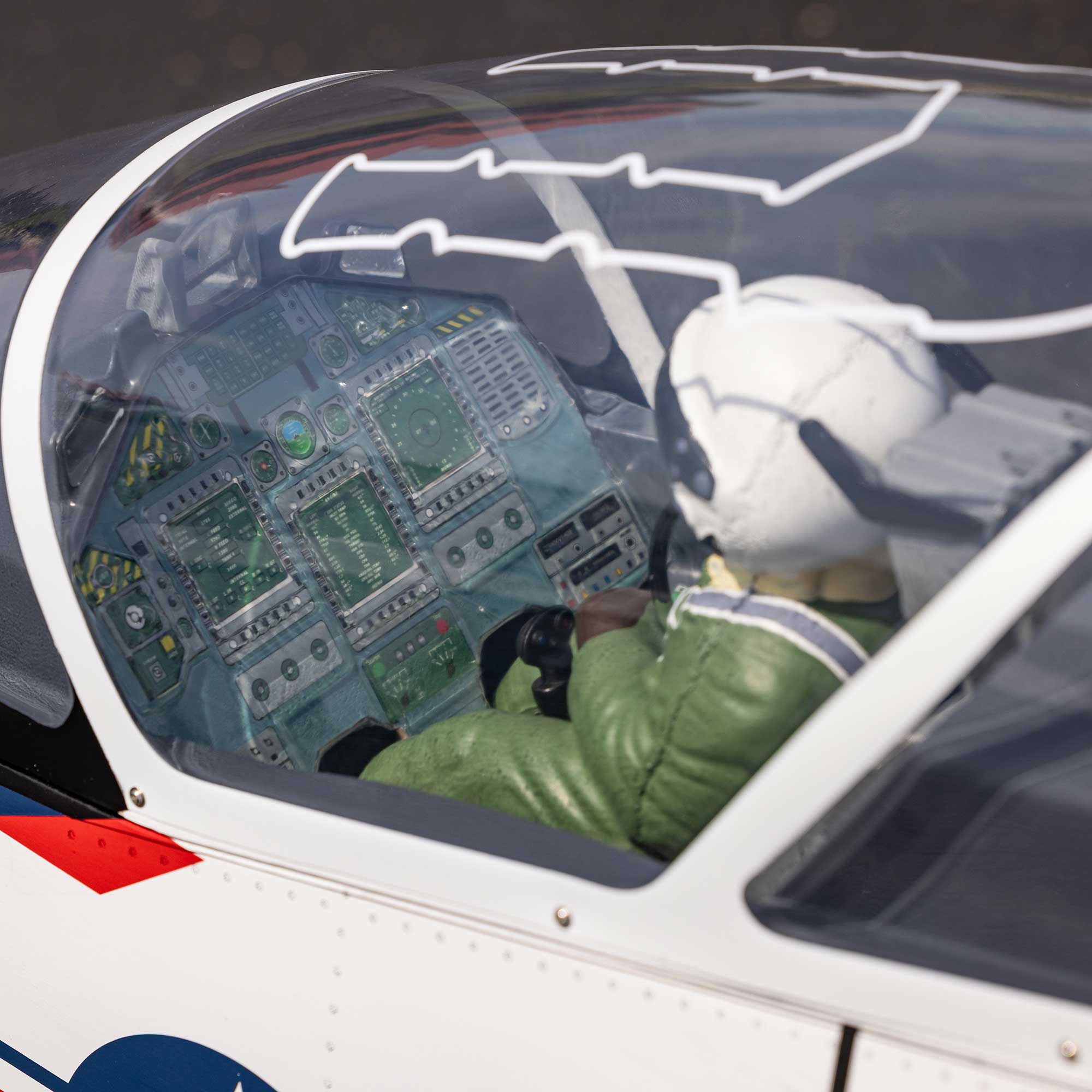 Hawk/T-45 140-160N ARF with Retract Set, KingTech K-160G4 , Spektrum AR20410T Receiver, Synapse AS3X  Module, and Spektrum Servos