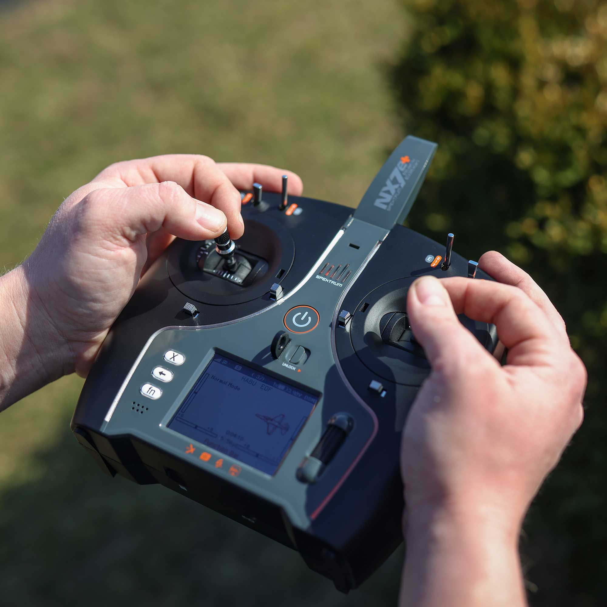 NX7e  14-Channel DSMX Transmitter Only, Black Edition