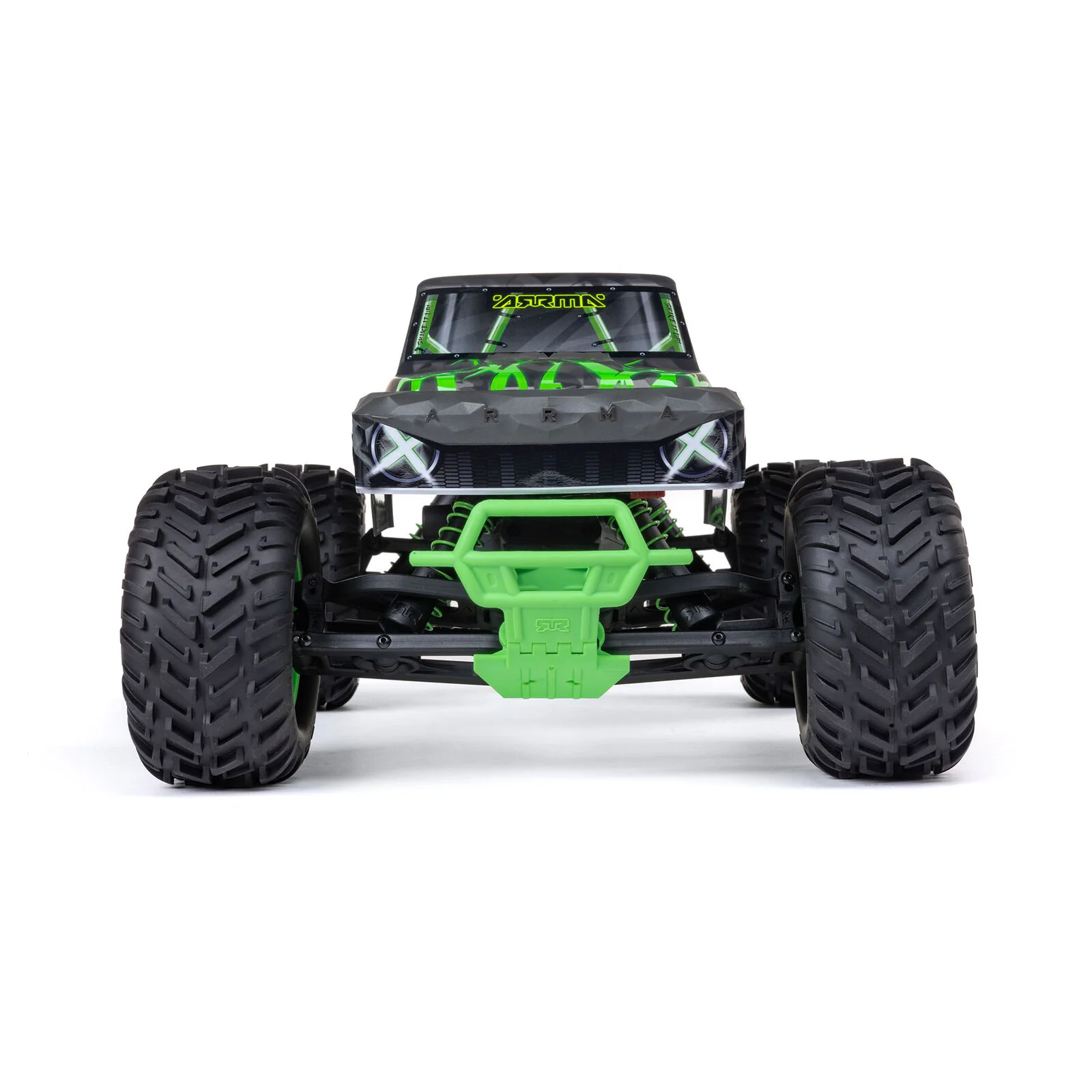 ARRMA 1/10 QUAKE 223S DSC 2WD RTR Brushless Monster Truck, Green