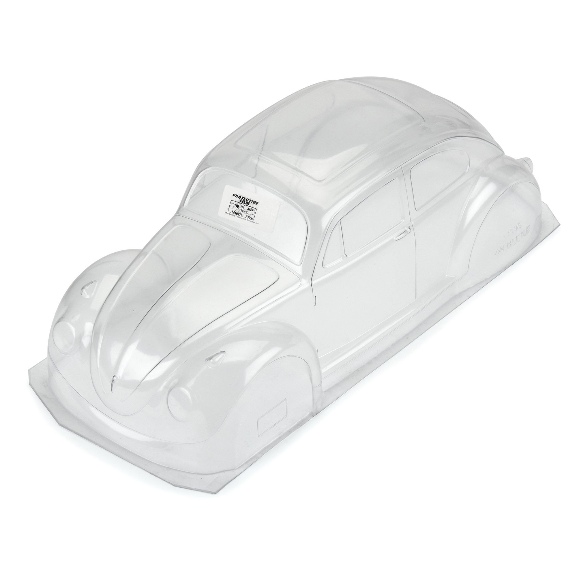 1/10 Volkswagen Beetle Clear Body 12.3