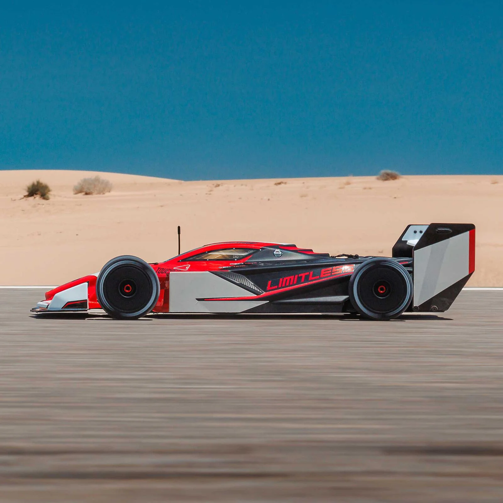 ARRMA 1/7 LIMITLESS 8S AVC 4X4 RTR Brushless Street Speed, Red/Black 120MPH