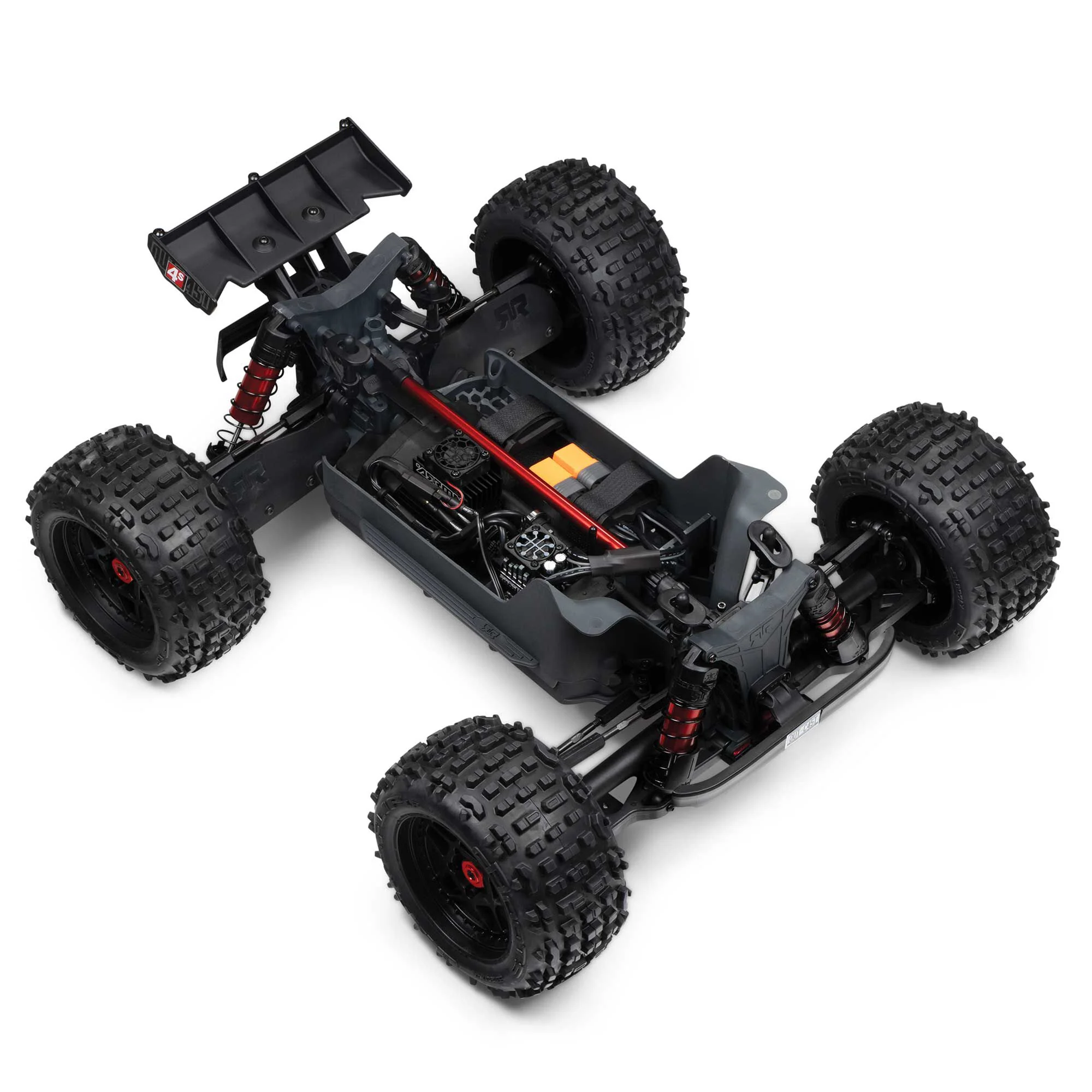 ARRMA Outcast 4X4 4s brushless 1/10 4wd stunt truck red