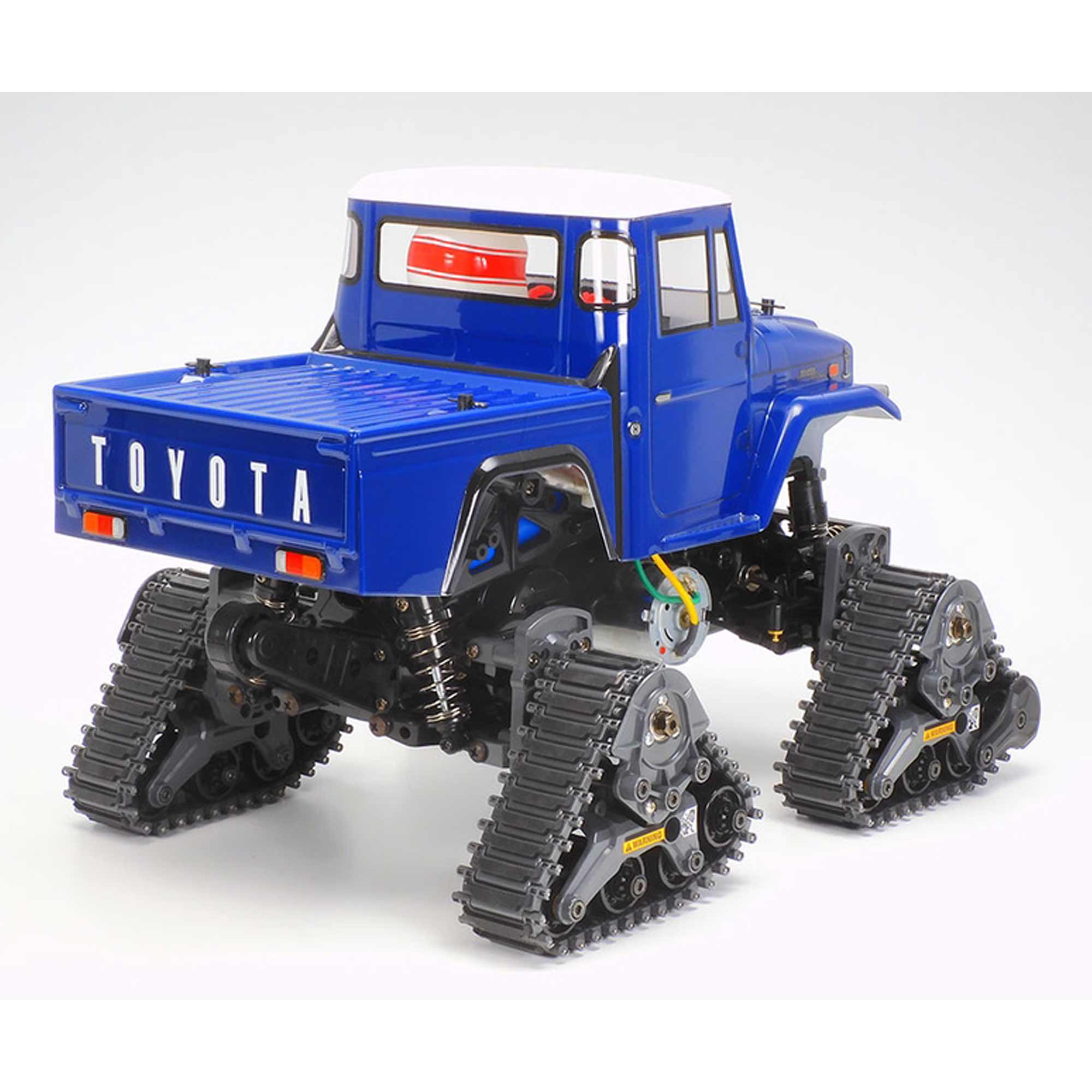 1/12 Toyota Land Cruiser 40 GF-01FT w/ Quadtrack Tracks, 4x4 Cralwer Kit