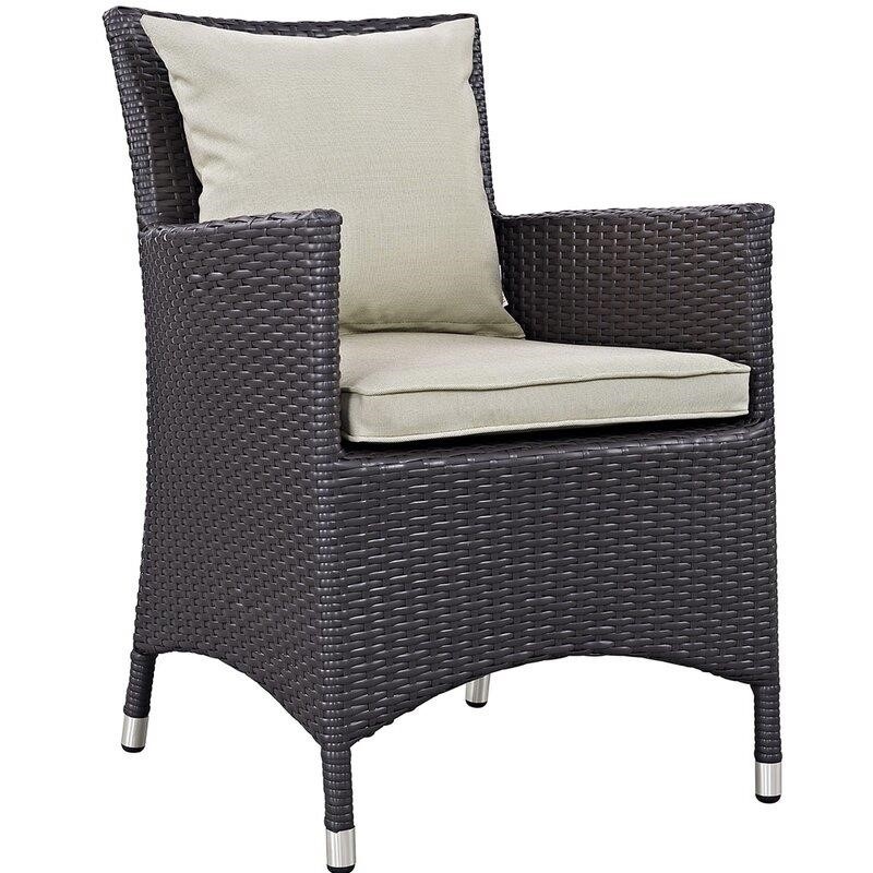 Brentwood Rectangular 6 - Person Dining Set with Cushions