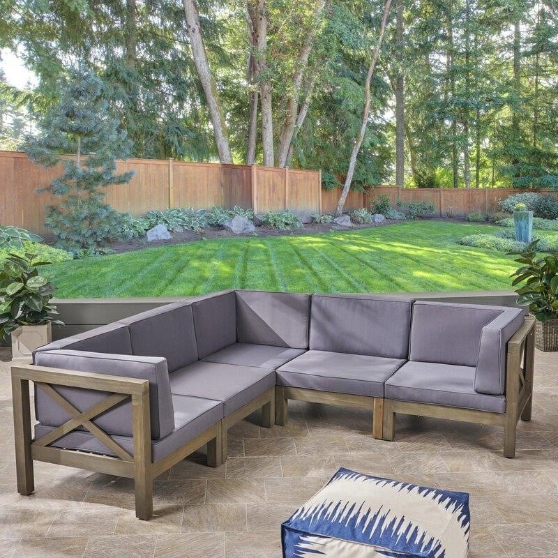 Ansel 5 - Person Seating Group with Cushions