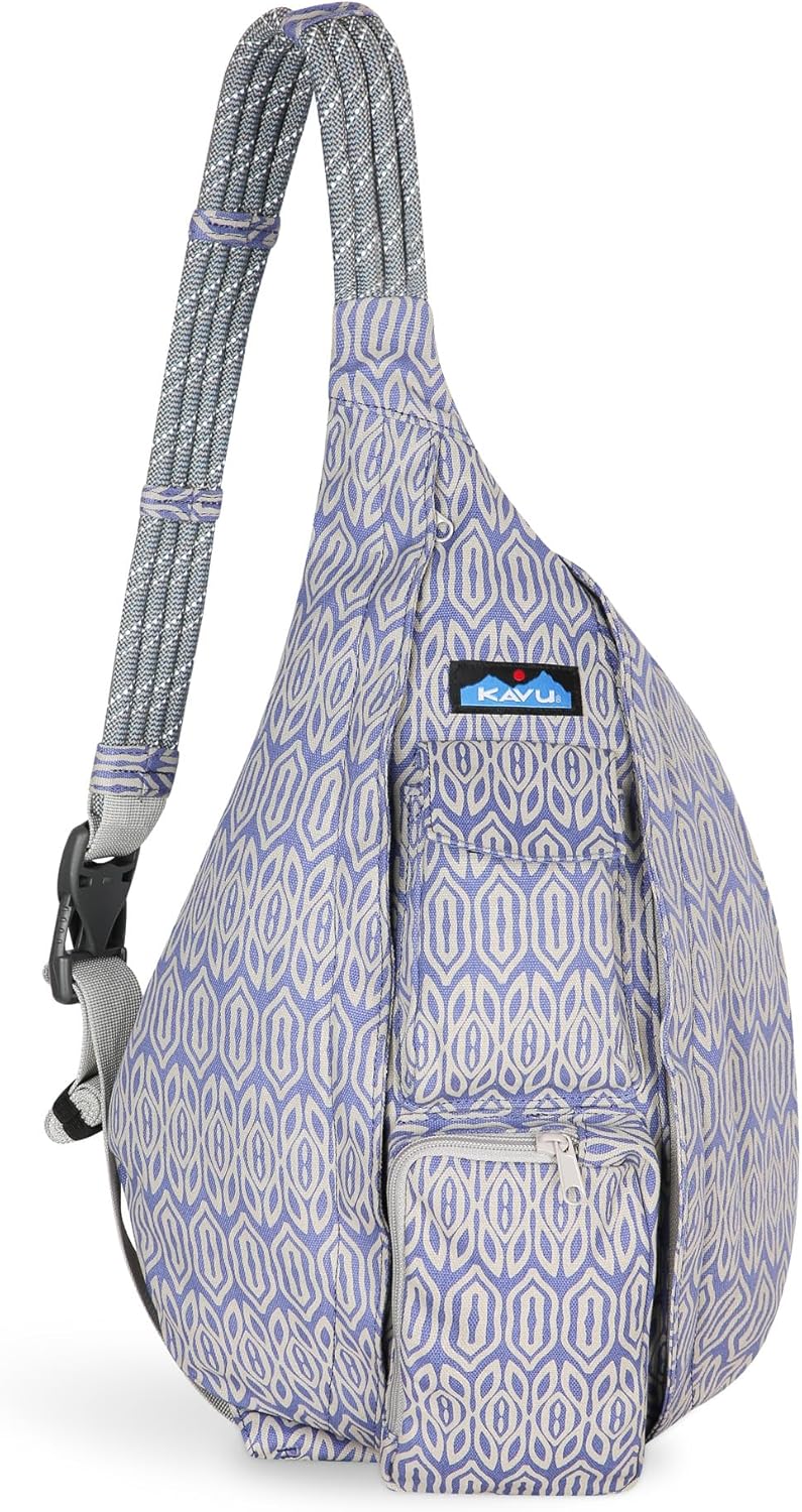 KAVU Original Rope Bag Sling Pack with Adjustable Rope Shoulder Strap