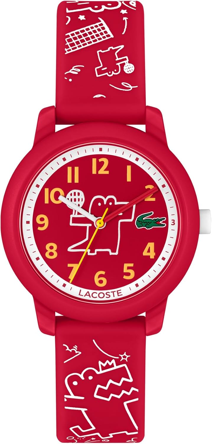 Lacoste L.12.12 Kids' 3H Quartz Watch - Children's Timepiece - Water Resistant up-to 5ATM/50 Meters - 33MM