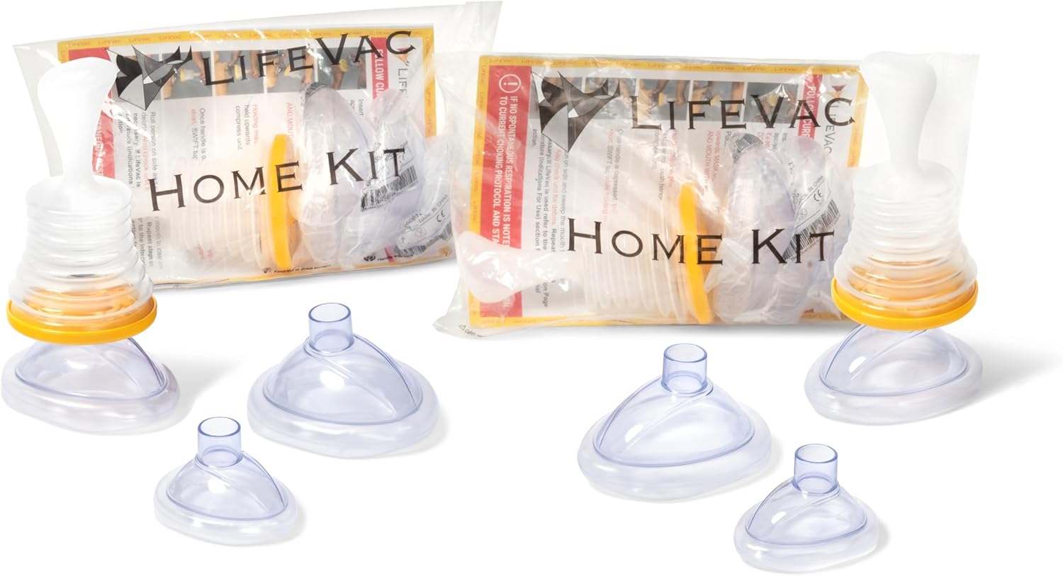 LifeVac Home Kit - Portable Suction Rescue Device. First Aid Kit for Kids and Adults. Portable Airway Suction Device for Children and Adults