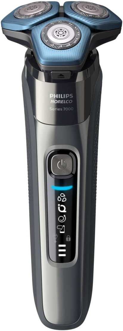 Philips Norelco Shaver 7200. Rechargeable Wet & Dry Electric Shaver with SenseIQ Technology and Pop-up Trimmer. S7887/82