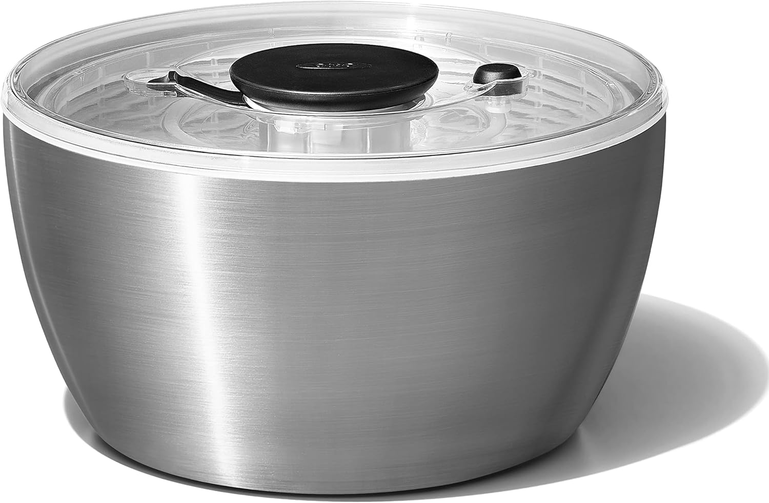OXO Good Grips Stainless Steel Salad Spinner. 6.34 Qt.