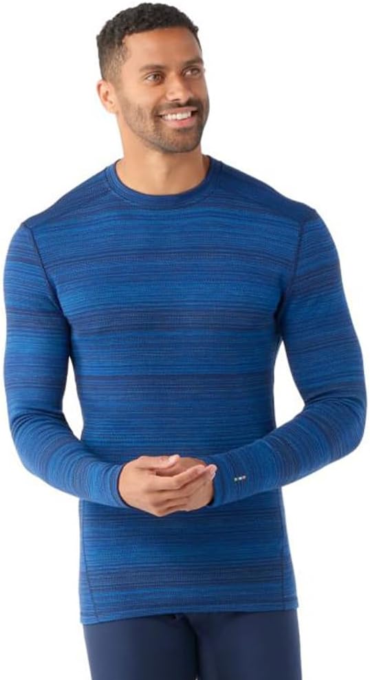Smartwool Men's Classic Thermal Merino Wool Base Layer Crew (Slim Fit)