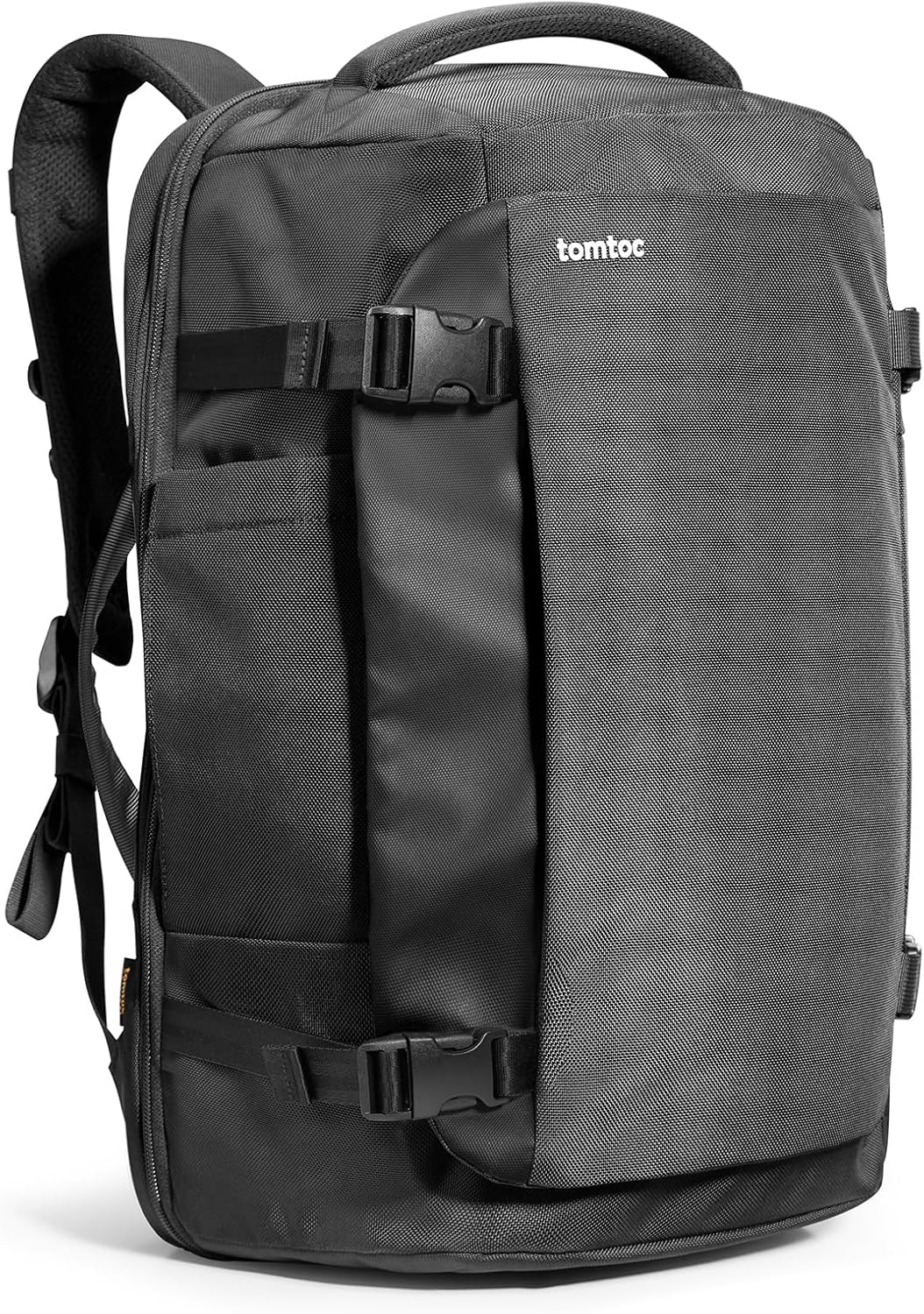 tomtoc Travel Backpack 40L. TSA Friendly Flight Approved Carry-on Luggage Hand Water-resistant Lightweight Business Rucksack. Durable Large Weekender Bag Daypack Fits 17.3 Inch Laptop. PFAS Free