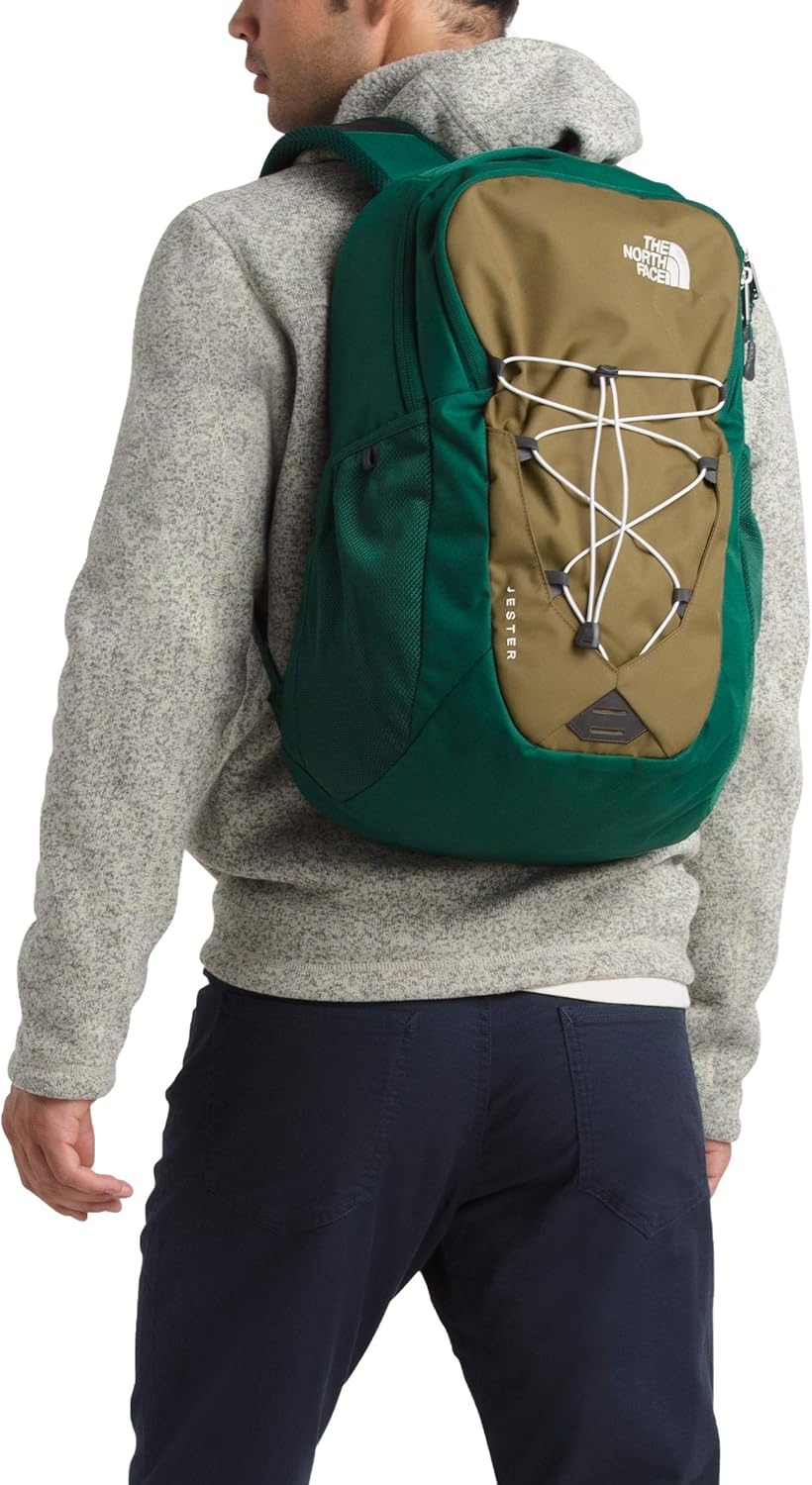 The North Face Women's Every Day Jester Laptop Backpack. TNF Black/Burnt Coral Metallic. One Size