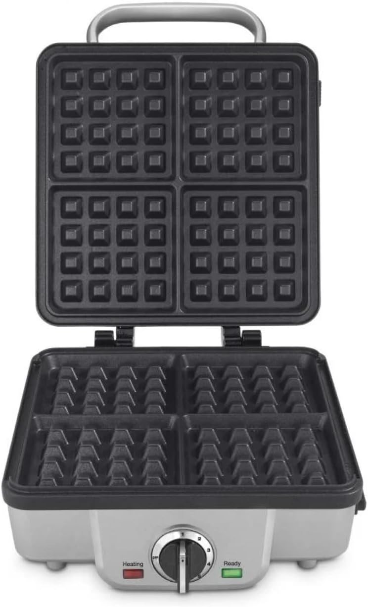Cuisinart WAF-300P1 Belgian Waffle Maker with Pancake Plates. Brushed Stainless