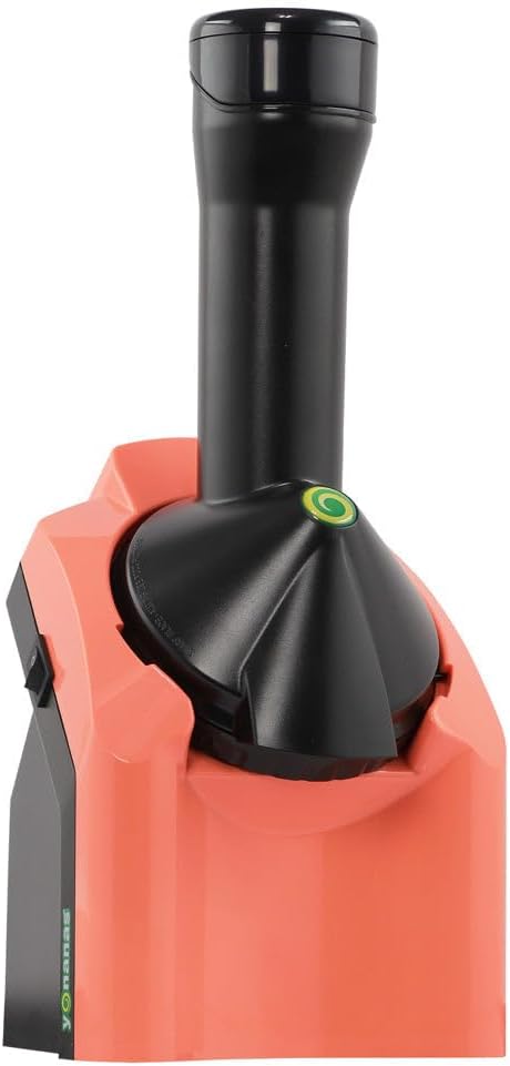 Yonanas Classic Frozen Fruit Soft Serve Maker for Healthy Vegan and Dairy-Free Treats. 200W Silver Machine with 36 Recipes. BPA Free. Easy to Clean. Quick and Simple to Use