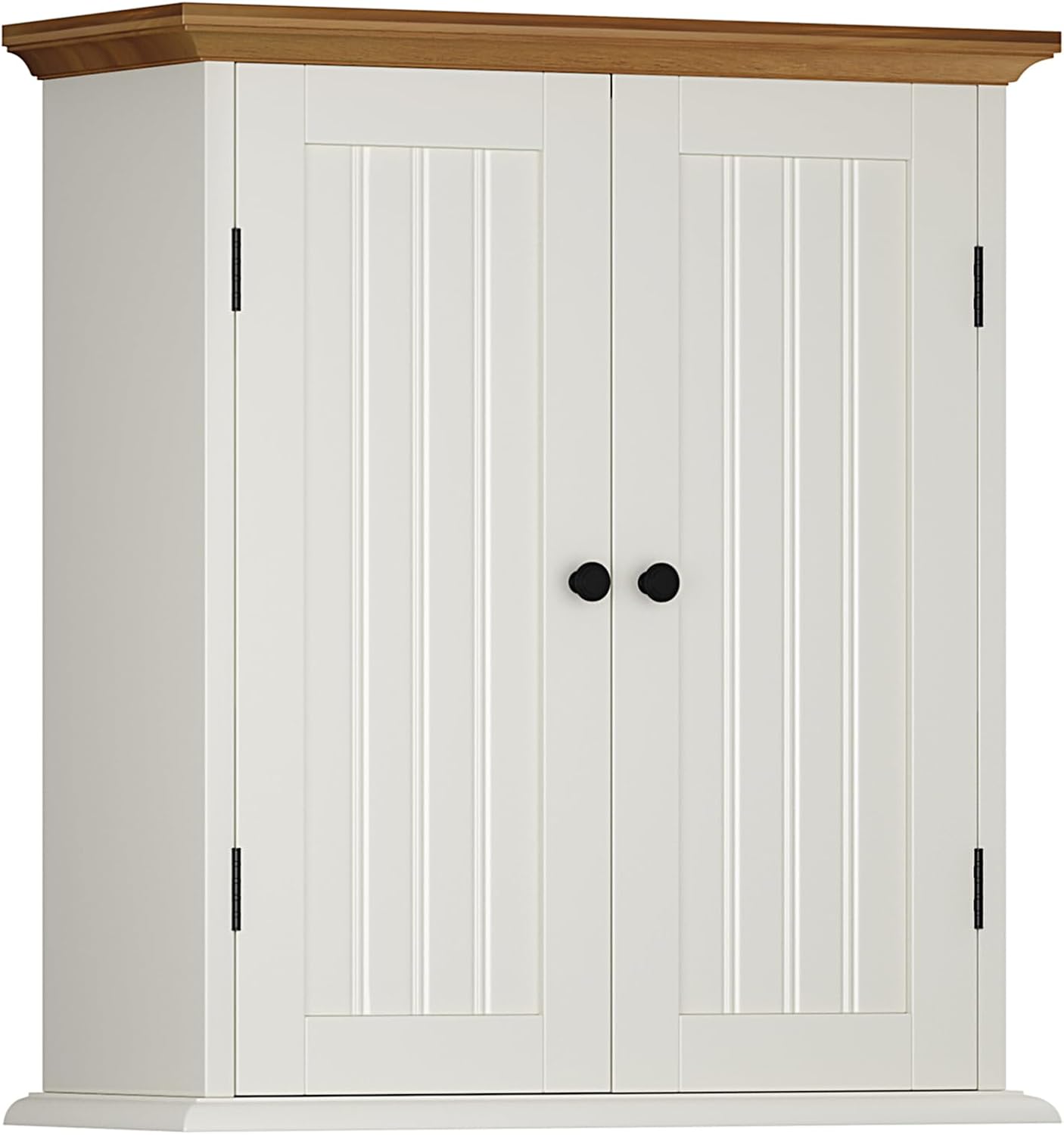 ChooChoo Bathroom Wall Cabinet. Over The Toilet Space Saver Storage Cabinet. Medicine Cabinet with 2 Door and Adjustable Shelves. Cupboard