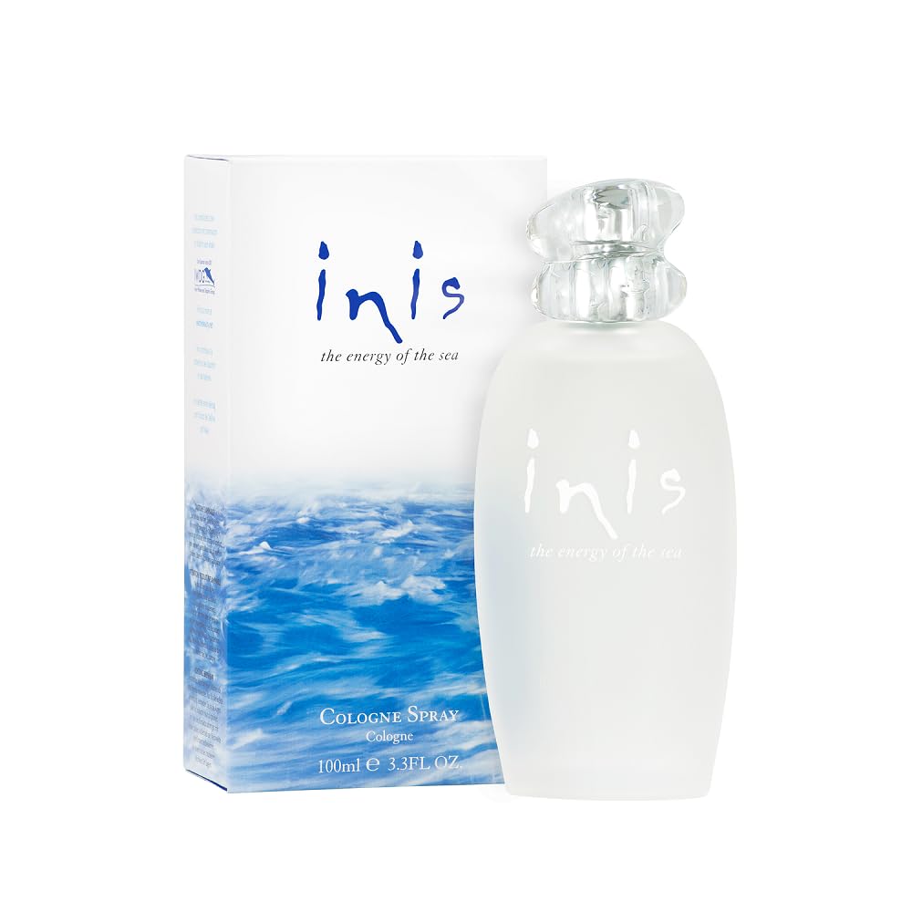 Inis the Energy of the Sea Cologne Spray - Unisex Perfume for Women and Men - Clean. Fresh. Ocean Cologne - 3.3 Fl Oz