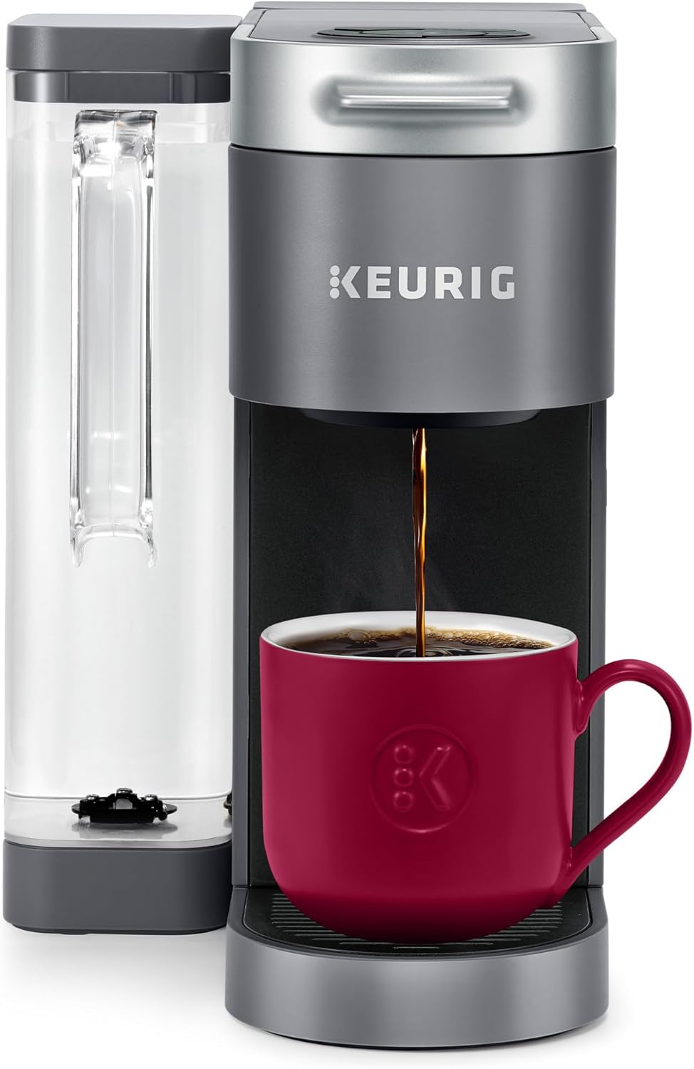 Keurig K-Supreme Single Serve K-Cup Pod Coffee Maker. MultiStream Technology. 4 Brew Sizes. 66oz Dual-Position Removable Reservoir. Black