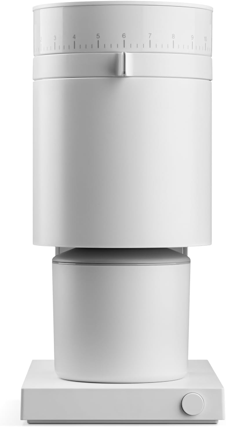 Fellow Opus Conical Burr Coffee Grinder - All Purpose Electric - Espresso Grinder with 41 Settings for Drip. French Press. & Cold Brew - Matte Black