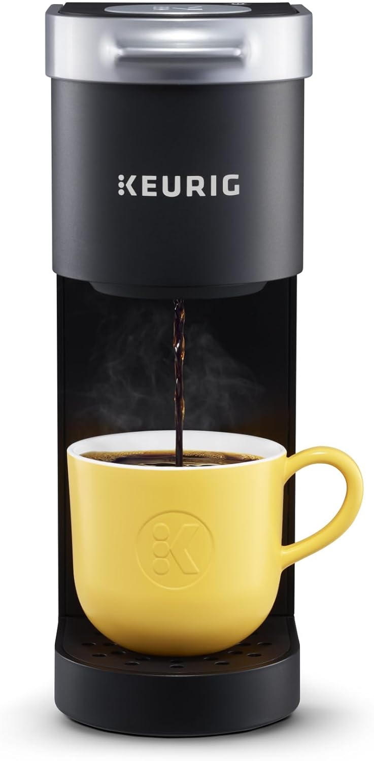 Keurig K-Mini Single Serve K-Cup Pod Coffee Maker. 6 to 12oz Brew size. with Cord Storage. Perfect for Small Spaces. Black