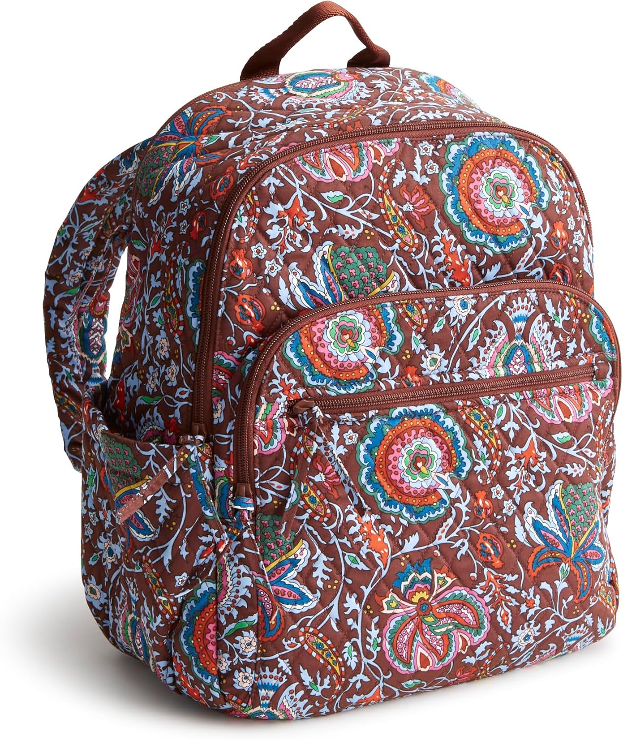 Vera Bradley Women's Bancroft Backpack. Cotton Gabardine. Moonless Night. One Size