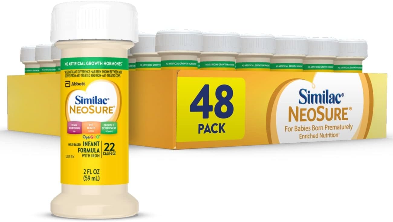 Similac NeoSure Premature Post-Discharge Infant Formula. Baby Formula Powder. 22.8-oz Value Can. Pack of 4
