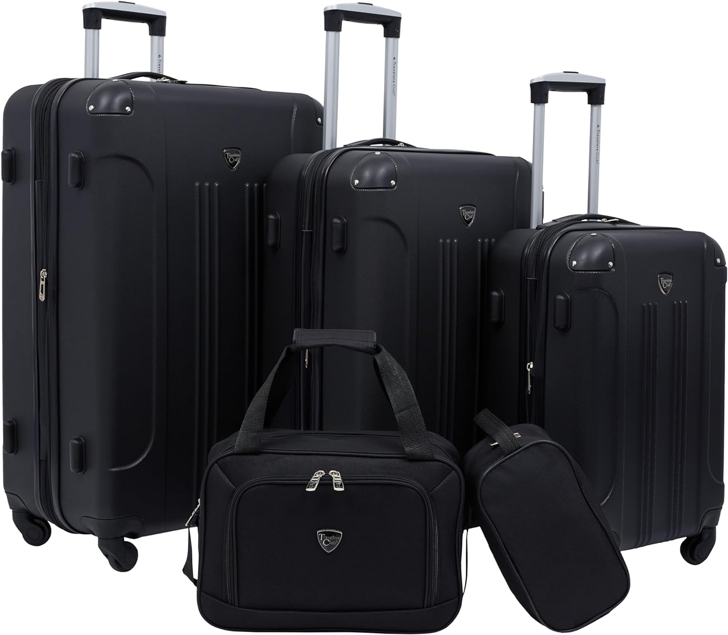 Travelers Club Chicago Hardside Expandable Spinner Luggage. Teal. 20" Carry-On