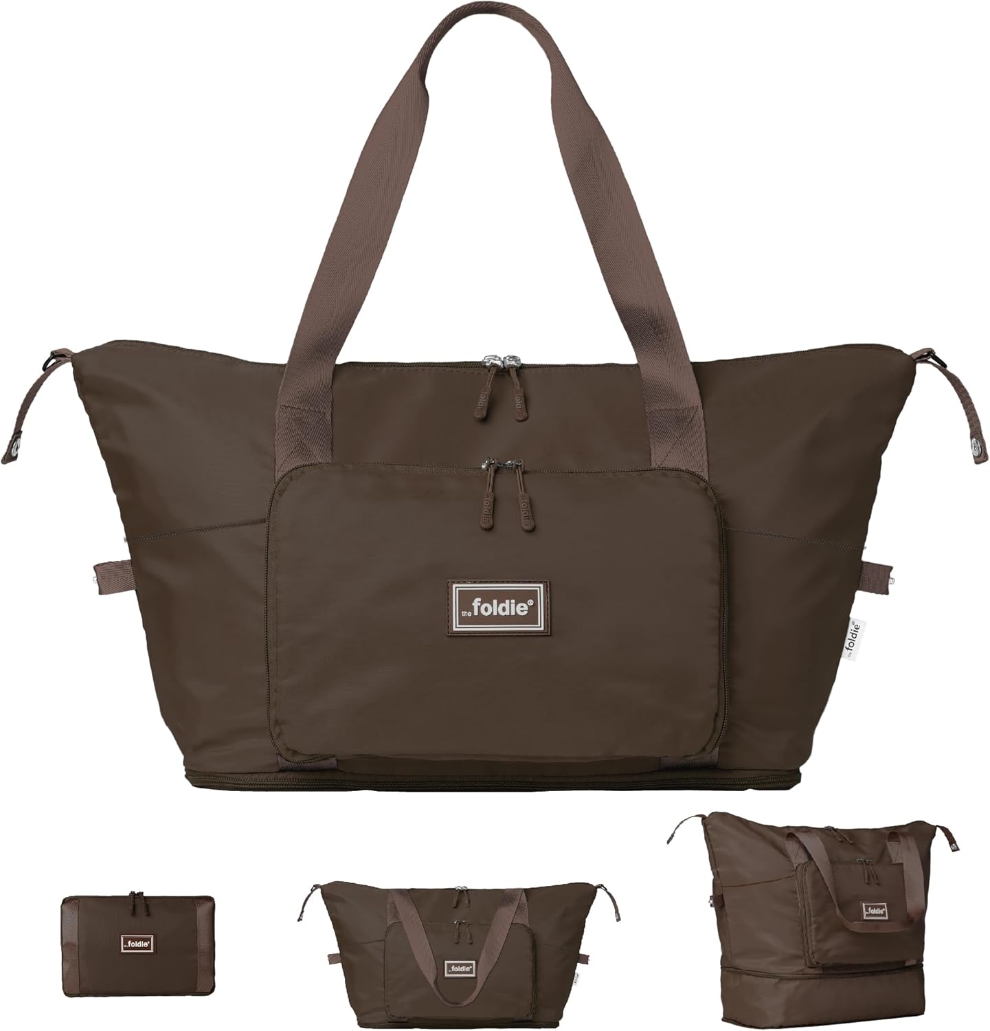 Foldable Travel Bag for Women - 40L Weekender Bag with Multiple Pockets - Carry On Expendable Travel Bag