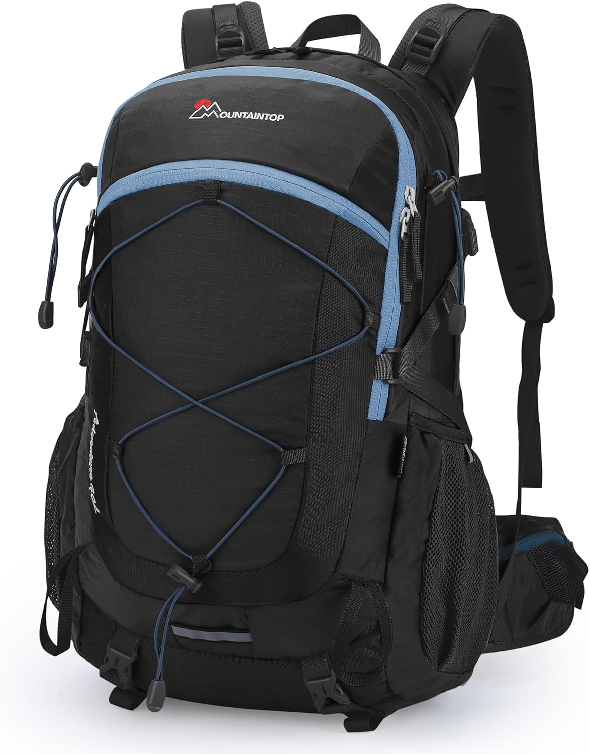 MOUNTAINTOP 40L Hiking Backpack.Lightweight Travel Backpack for Men Women Outdoor Backpacking. Camping