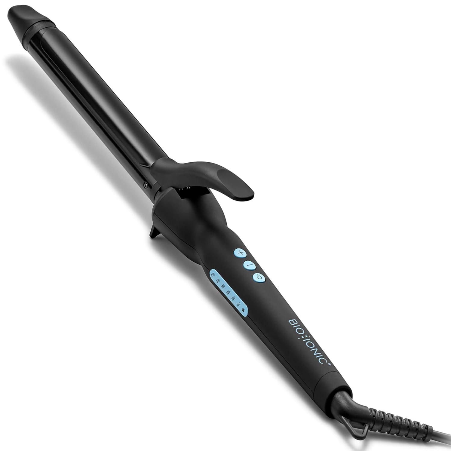 Bio Ionic Long Barrel Styler. Curling Iron with Moisture Heat Technology & NanoIonic MX. Versatile Curling Wand with Adjustable Heat Settings. Hair Curler with Extended Barrel