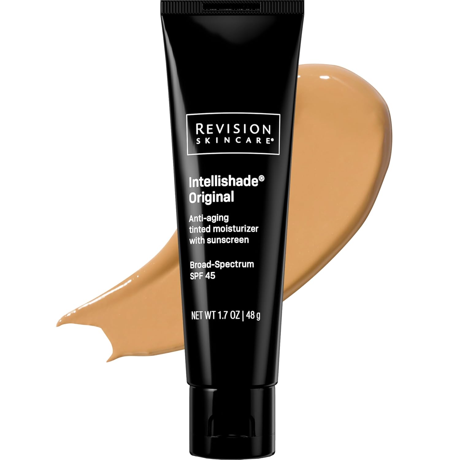 Revision Skincare Intellishade® Original. Anti Aging Tinted Daily Moisturizer with SPF. Anti Wrinkle with Peptides and Vitamin C. 1.7 oz