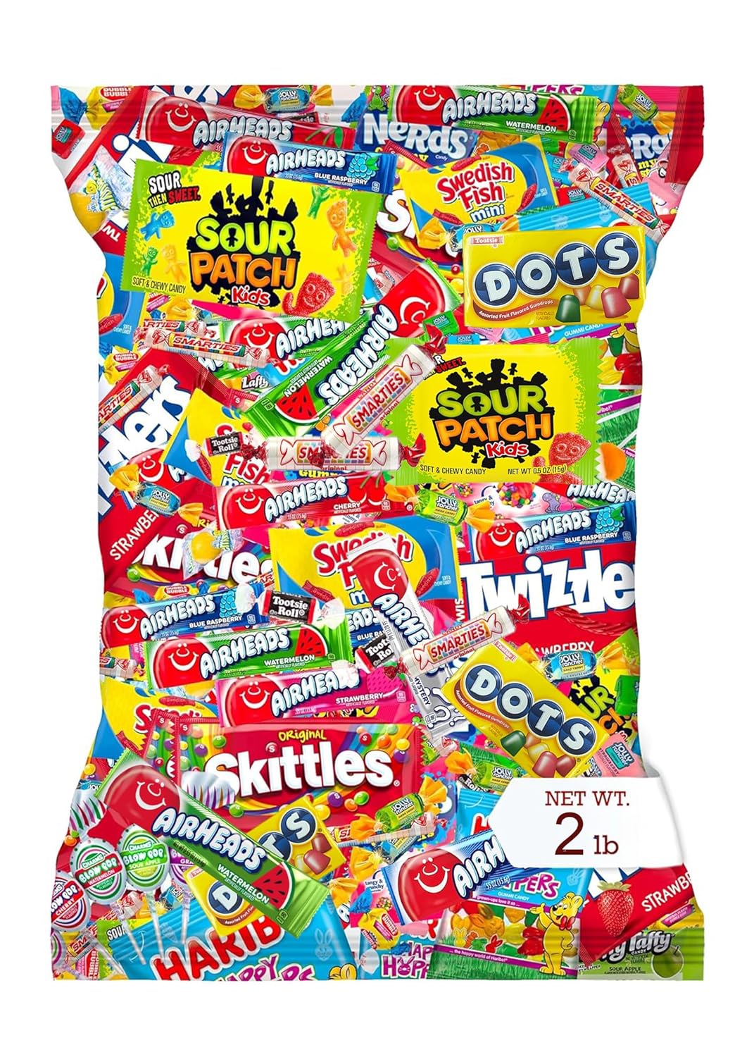 Bulk Candy Variety Pack - 20 lb Candy - Candy Bulk Individually Wrapped Candy- Halloween Candies - Trick Or Treat Candies - Piñata Filler Stuffers - Pinata Candy Stuffers - Candy Party Favors