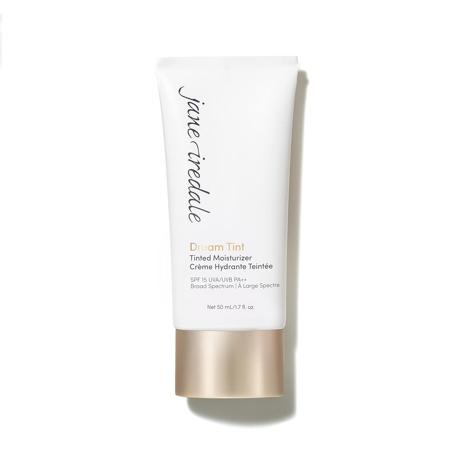 jane iredale Dream Tint. Lightweight Tinted Moisturizer with SPF 15. Provides Sheer Coverage. For All Skin Types. Vegan & Cruelty-Free Makeup