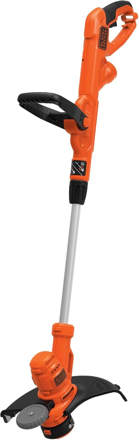 BLACK+DECKER String Trimmer Weed Wacker with Auto Feed Weed Eater. 6.5-Amp. 14-Inch (BESTA510)